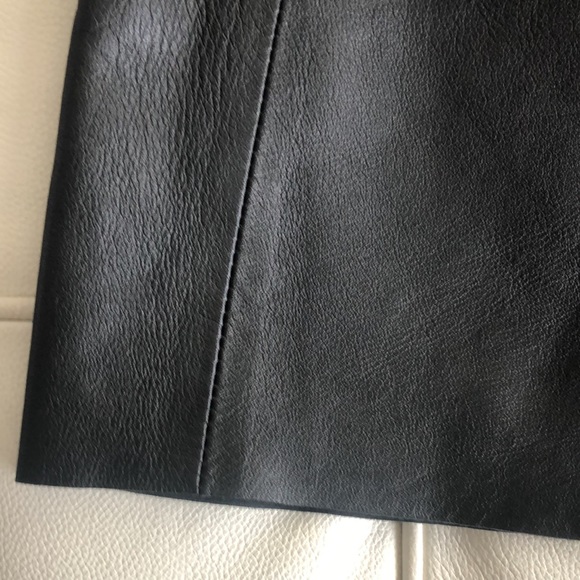 Kate Spade real leather mini skirt - Picture 3 of 4